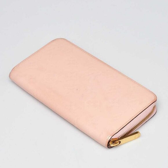 Louis Vuitton Rose Angelique Monogram Vernis Zippy Wallet - Picture 2 of 8